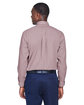 Devon & Jones Men's Crown Collection® Gingham Check Woven Shirt burgundy ModelBack