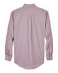 Devon & Jones Men's Crown Collection® Gingham Check Woven Shirt burgundy FlatBack