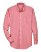 Devon & Jones Men's Crown Collection® Gingham Check Woven Shirt red FlatFront