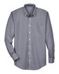 Devon & Jones Men's Crown Collection® Gingham Check Woven Shirt navy FlatFront
