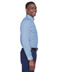 Devon & Jones Men's Crown Collection® Gingham Check Woven Shirt french blue ModelSide