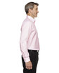 Devon & Jones Men's Crown Collection Banker Stripe Woven Shirt pink ModelSide