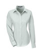 Devon & Jones Ladies' Crown Collection Banker Stripe Woven Shirt dill OFFront