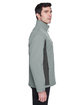 Devon & Jones Men's Soft Shell Colorblock Jacket charcl/ dk chrcl ModelSide