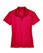 Devon & Jones CrownLux Performance® Ladies' Plaited Polo red FlatFront