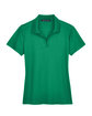 Devon & Jones CrownLux Performance® Ladies' Plaited Polo kelly green FlatFront