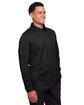 Devon & Jones Men's CrownLux Performance™ Plaited Button-Down Shirt black ModelQrt