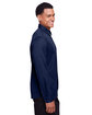 Devon & Jones Men's CrownLux Performance™ Plaited Button-Down Shirt navy ModelSide