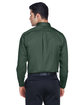 Devon & Jones Men's Crown Collection® Solid Stretch Twill Woven Shirt forest ModelBack