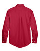 Devon & Jones Men's Crown Woven Collection® Solid Stretch Twill RED FlatBack