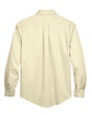Devon & Jones Men's Crown Collection® Solid Stretch Twill Woven Shirt transprnt yellow FlatBack