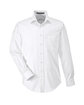 Devon & Jones Men's Crown Collection® Solid Stretch Twill Woven Shirt white OFFront