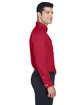 Devon & Jones Men's Crown Woven Collection® Solid Stretch Twill RED ModelSide