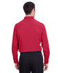 Devon & Jones CrownLux Performance Men's Stretch Woven Shirt red ModelBack