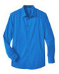 Devon & Jones CrownLux Performance Men's Stretch Woven Shirt french blue FlatFront