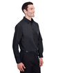 Devon & Jones CrownLux Performance Men's Stretch Woven Shirt black ModelQrt