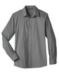 Devon & Jones Men's Crown Collection™ Stretch Broadcloth Slim Fit Shirt graphite FlatFront