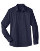 Devon & Jones Men's Crown Collection® Stretch Broadcloth Slim Fit Shirt NAVY FlatFront
