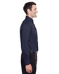 Devon & Jones Men's Crown Collection® Stretch Broadcloth Slim Fit Shirt NAVY ModelSide