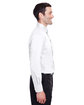 Devon & Jones Men's Crown Collection® Stretch Broadcloth Slim Fit Shirt WHITE ModelSide