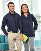 Devon & Jones Men's Crown Collection® Stretch Broadcloth Slim Fit Shirt  Lifestyle