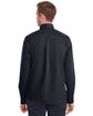 Devon & Jones Men's Crown  Collection® Stretch Broadcloth Untucked Shirt BLACK ModelBack