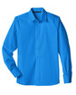Devon & Jones Men's Crown  Collection® Stretch Broadcloth Untucked Shirt FRENCH BLUE FlatFront