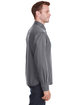 Devon & Jones Men's Crown  Collection® Stretch Broadcloth Untucked Shirt GRAPHITE ModelSide