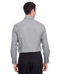 Devon & Jones Men's Crown  Collection™ Stretch Pinpoint Chambray Shirt graphite ModelBack