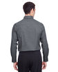 Devon & Jones Men's Crown  Collection™ Stretch Pinpoint Chambray Shirt black ModelBack