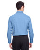 Devon & Jones Men's Crown  Collection™ Stretch Pinpoint Chambray Shirt french blue ModelBack