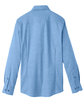 Devon & Jones Men's Crown  Collection™ Stretch Pinpoint Chambray Shirt french blue FlatBack