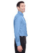Devon & Jones Men's Crown  Collection™ Stretch Pinpoint Chambray Shirt french blue ModelSide
