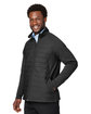 Devon & Jones New Classics® Men's Charleston Hybrid Jacket blk melange/ blk ModelQrt