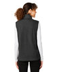 Devon & Jones New Classics Ladies' Charleston Hybrid Vest blk melange/ blk ModelBack