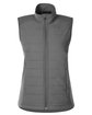Devon & Jones New Classics Ladies' Charleston Hybrid Vest grpht mlnge/ grp OFFront