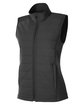 Devon & Jones New Classics Ladies' Charleston Hybrid Vest blk melange/ blk OFQrt