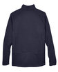 Devon & Jones Adult Bristol Sweater Fleece Quarter-Zip NAVY FlatBack
