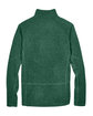 Devon & Jones Adult Bristol Sweater Fleece Quarter-Zip FOREST HEATHER FlatBack
