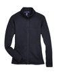 Devon & Jones Ladies' Bristol Full-Zip Sweater Fleece Jacket black FlatFront