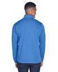 Devon & Jones Men's Newbury Colorblock Mlange Fleece Full-Zip frch bl/ f bl ht ModelBack