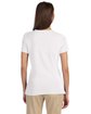 Devon & Jones Ladies' Perfect Fit™ Shell T-Shirt white ModelBack