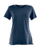 Devon & Jones Ladies' Perfect Fit™ Shell T-Shirt navy OFFront
