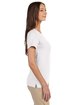 Devon & Jones Ladies' Perfect Fit™ Shell T-Shirt white ModelSide