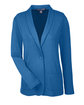 Devon & Jones Ladies' Perfect Fit Shawl Collar Cardigan french blue OFFront