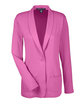 Devon & Jones Ladies' Perfect Fit Shawl Collar Cardigan charity pink OFFront
