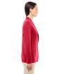 Devon & Jones Ladies' Perfect Fit Shawl Collar Cardigan red ModelSide