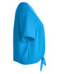 Devon & Jones Ladies' Perfect Fit Tie-Front Blouse ocean blue OFSide