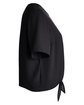 Devon & Jones Ladies' Perfect Fit Tie-Front Blouse black OFSide