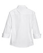 Devon & Jones Ladies' Perfect Fit Three-Quarter Sleeve Stretch Poplin Blouse white FlatBack